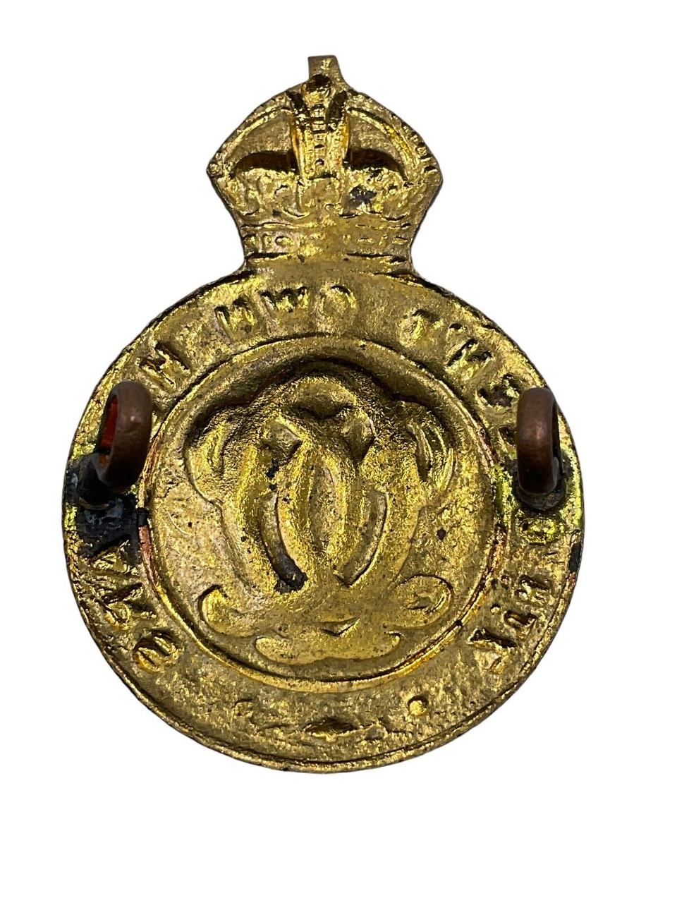 WW2 British 7th Queens Own Hussars Regiment Cap Badge WW2 British 7th Queens Own Hussars Regiment Cap Badge