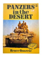 WW2 German Panzers In The Desert Soft Cover Reference Book