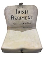 WW2 Canadian Irish Regiment Buff White Bandsman Pouch