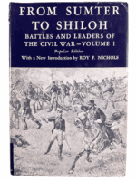 Civil War US From Sumter To Shiloh Battles & Leaders Vol 1 HC Reference Book