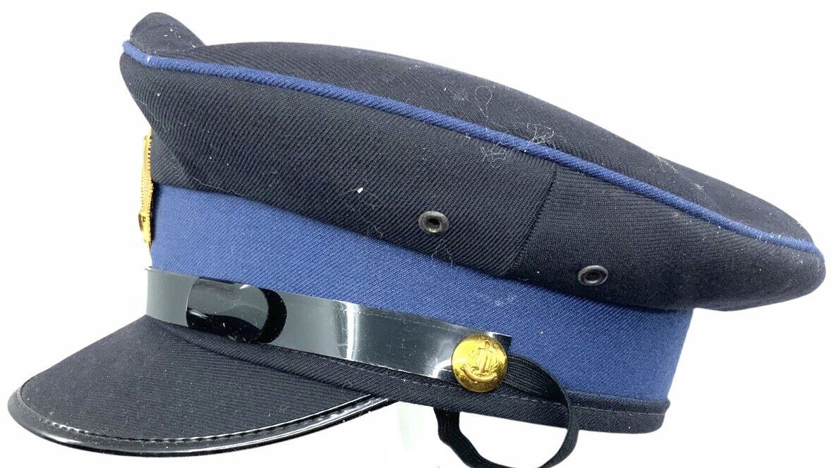 Dutch Holland Netherlands Municipal Police Cap Hat Size 7 1/4 Dutch Holland Netherlands Municipal Police Cap Hat Size 7 1/4