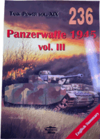 WW2 German Panzerwaffe 1945 Vol 3 Tank Power 19 No 236 POLISH TXT Reference Book