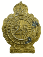WW2 British City Of London Cyclists 25th Cap Badge