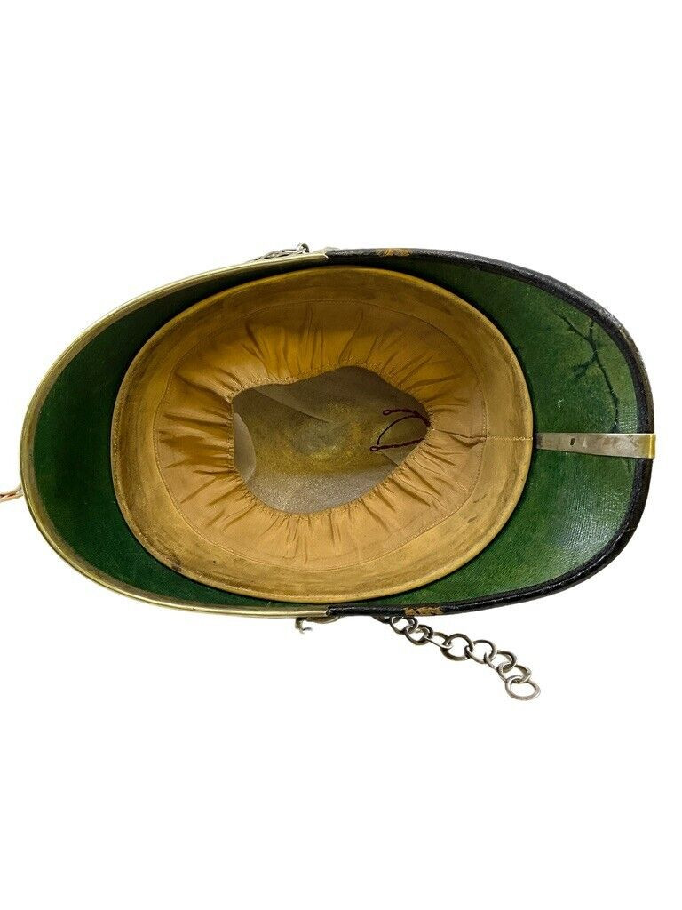 British Victorian 1st Cumberland Rifles Volunteer Corps Home Service Helmet British Victorian 1st Cumberland Rifles Volunteer Corps Home Service Helmet