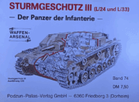 WW2 German Sturmgeschutz 3 Tank GERMAN TEXT SC Reference Book