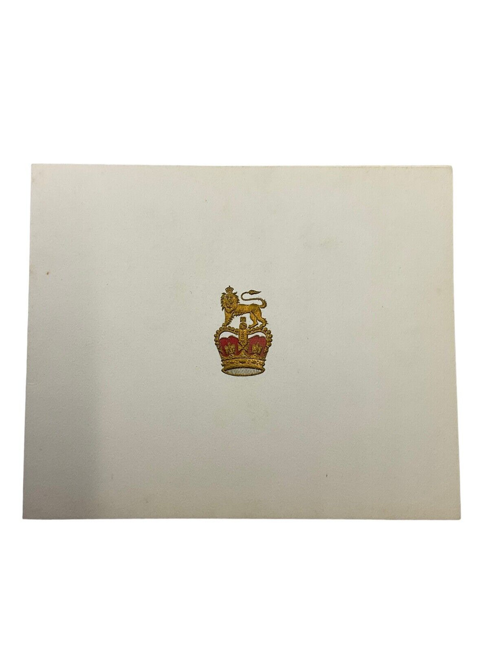 British War Office 1954 Christmas Card British War Office 1954 Christmas Card