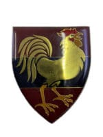 South African Army SADF 12th Field Squadron Shoulder Badge Enamel