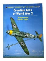 WW2 Croatian Aces of World War 2 Osprey SC Reference Book