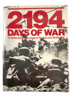 WW2 British German US Russian 2194 Days Of War Hard Cover Reference Book