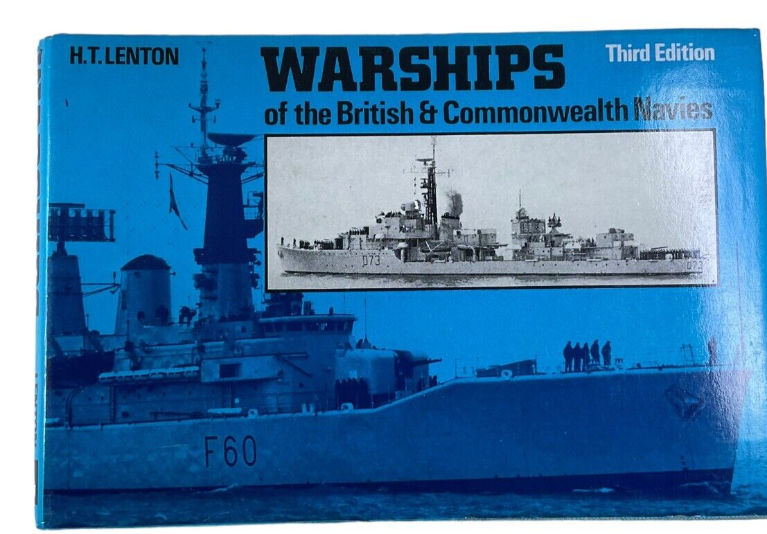 WW2 British RN Warships of the British and Commonwealth Navies HC Reference Book WW2 British RN Warships of the British and Commonwealth Navies HC Reference Book