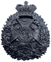 Victorian Canadian Militia 38th Dufferin Rifles Cross Belt Plate