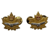 Canadian Forces CIC Air Civilian Instructor Collars Insignia Pair