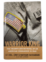 Iraq War US Warrior King American Commander Sassaman Hard Cover Reference Book