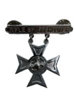US USMC Marine Corps Rifle Sharpshooter Qualification Badge Insignia Sterling US USMC Marine Corps Rifle Sharpshooter Qualification Badge Insignia Sterling