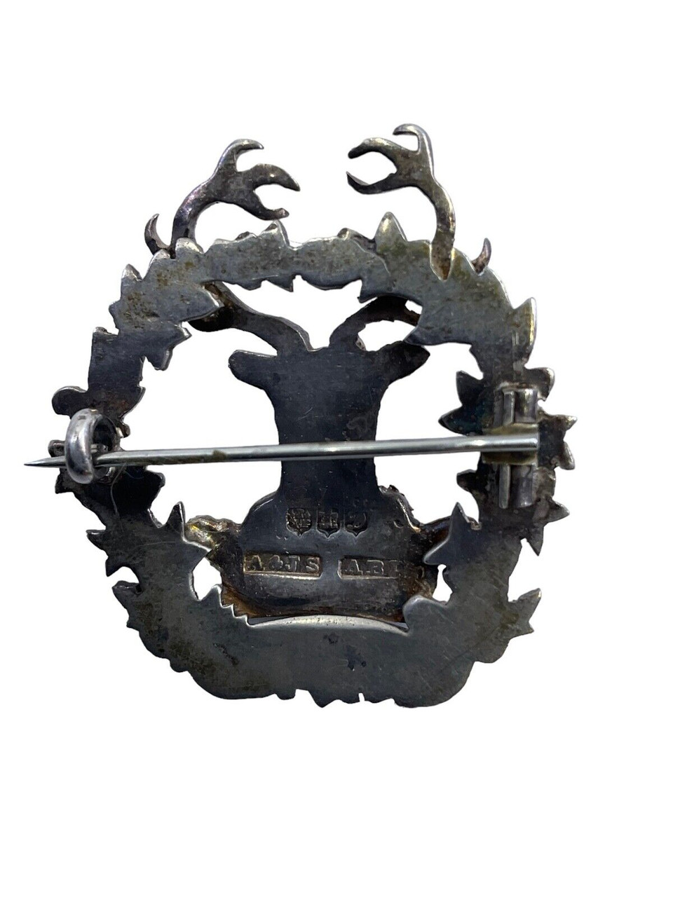 British Gordon Highlanders Scottish Silver 1900 Dated Sweetheart Pin Badge British Gordon Highlanders Scottish Silver 1900 Dated Sweetheart Pin Badge