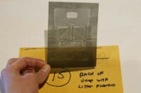 WW2 British Airborne Para Back of Jeep w/ Litter Framing Original Negative #15