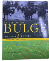 WW2 German US Battle of the Bulge The First 24 Hours David Jordan Reference Book