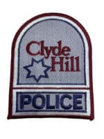US Clyde Hill Washington Police Patch