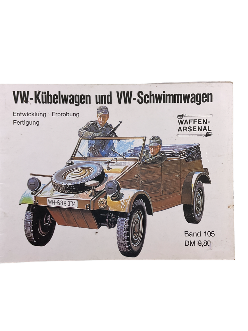 WW2 German VW Kubelwagen VW Schwimmwagen GERMAN TEXT SC Reference Book WW2 German VW Kubelwagen VW Schwimmwagen GERMAN TEXT SC Reference Book