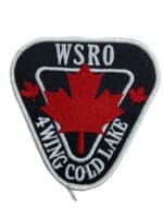 Canadian Forces RCAF WSRO 4 Wing Cold Lake Squadron Patch Crest