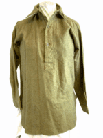 WW2 British Canadian Pull Over Wool Shirt 15 Collar WW2 British Canadian Pull Over Wool Shirt 15 Collar