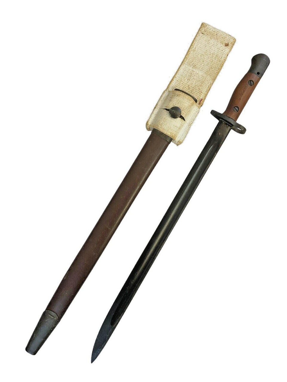 WW2 Australian 1944 Dated 1907 Pattern Bayonet & Scabbard and Frog WW2 Australian 1944 Dated 1907 Pattern Bayonet & Scabbard and Frog