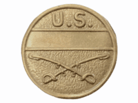 WW2 US Cavalry Property Tag