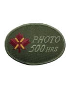Canadian Forces RCAF Experimental Photo 400 Hours OD Green Squadron Patch Canadian Forces RCAF Experimental Photo 400 Hours OD Green Squadron Patch