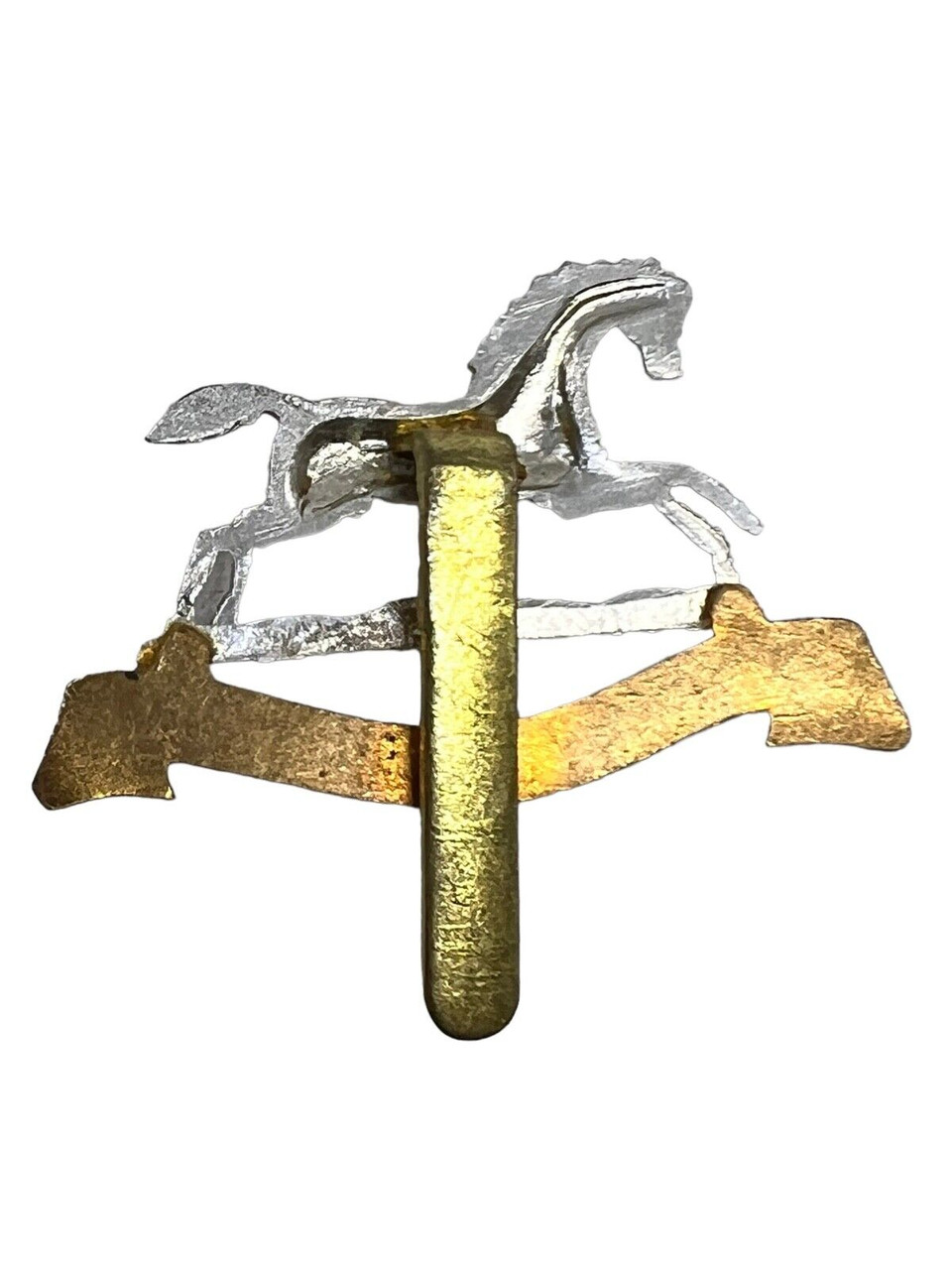 WW2 British 3rd Kings Own Hussars Cap Badge WW2 British 3rd Kings Own Hussars Cap Badge