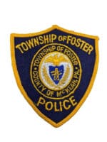US Township of Foster  Pennsylvania Police Patch