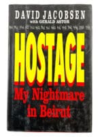 US Hostage My Nightmare in Beirut David Jacobsen Hard Cover Reference Book