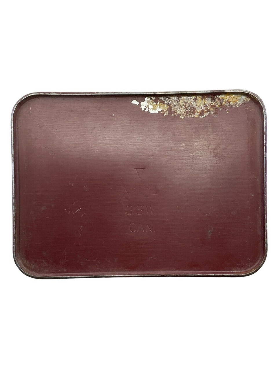 WW2 Canadian Army Special Purpose Tin without Contents WW2 Canadian Army Special Purpose Tin without Contents