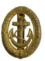 WW2 German Kriegsmarine Navy Wacht Watch Officers Badge