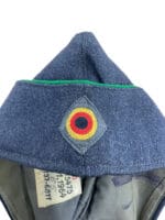 West German Army Green Piped Wedge Side Cap West German Army Green Piped Wedge Side Cap