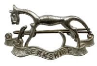 WW2 British Royal Berkshire Officers Cap Badge WW2 British Royal Berkshire Officers Cap Badge