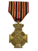 WW2 Belgium Belgian Civil Decoration 1st Class Gold Grade Medal Full Size