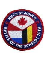 Canadian Navy RCN HMCS St John Battle of Scheldt 75th Anniversary Patch Crest