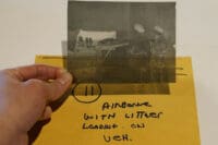 WW2 British Airborne Para Litter Loading Original Negative #11