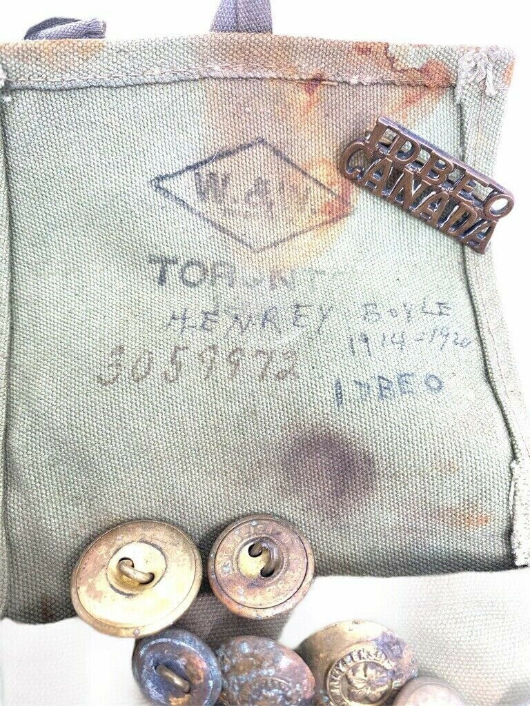 WW1 Canadian CEF Houswife Named 3059972 Henrey Boyle 1st DBEO WW1 Canadian CEF Houswife Named 3059972 Henrey Boyle 1st DBEO