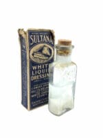 Boer War Era Canadian White Liquid Dressing & Box Canvas Belt Helmet Boer War Era Canadian White Liquid Dressing & Box Canvas Belt Helmet