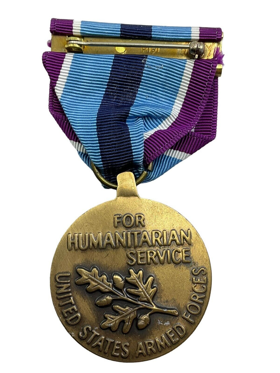 US Armed Forces Humanitarian Service Full Size Medal with Ribbon US Armed Forces Humanitarian Service Full Size Medal with Ribbon