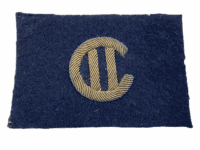 WW1 Canadian CEF Officers 2nd Division Bullion Embroidered Sleeve Patch SINGLE