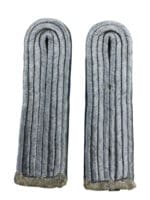 WW2 German Army Transport Officer Lieutenant Shoulder Boards Pair