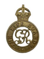 WW1 British First Life Guards Regiment Cap Badge