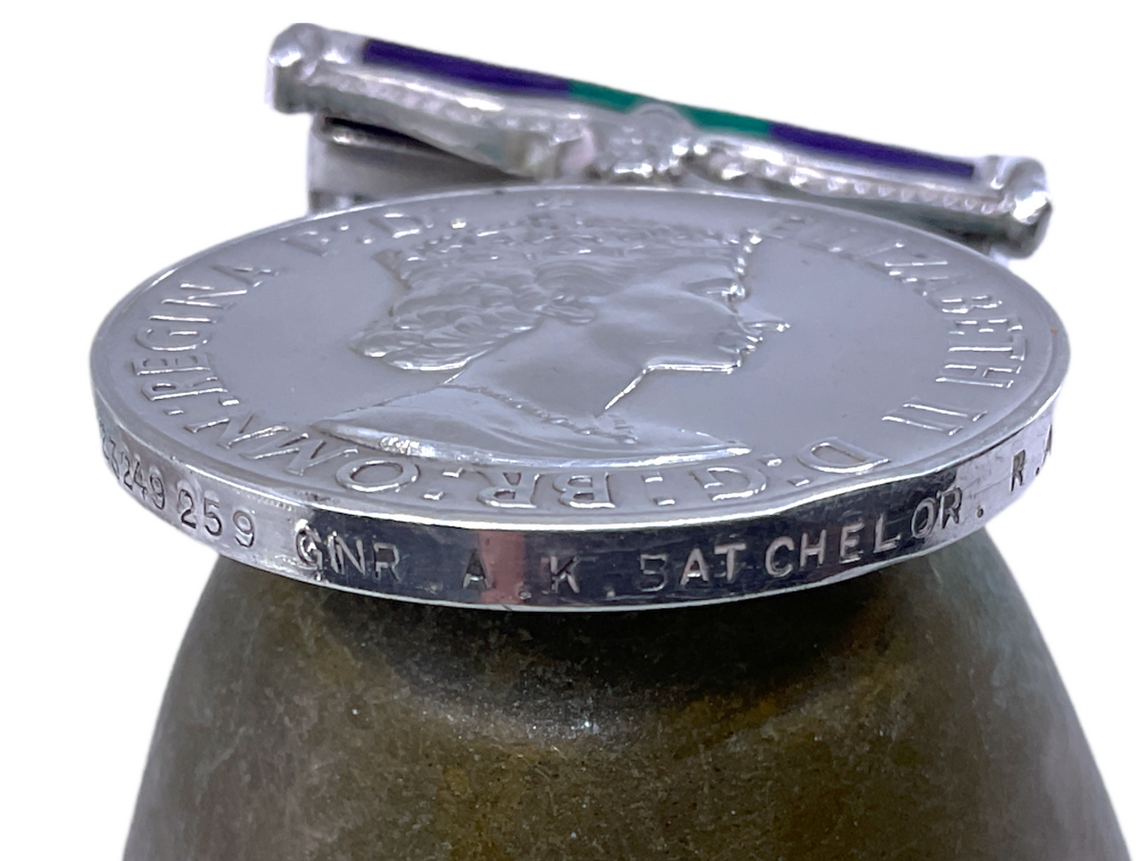 British General Service Medal & Malaya Bar RA Artillery Gnr Batchelor British General Service Medal & Malaya Bar RA Artillery Gnr Batchelor