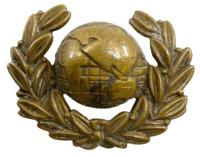 WW2 British RM Royal Marines Collar Badge Insignia Single WW2 British RM Royal Marines Collar Badge Insignia Single