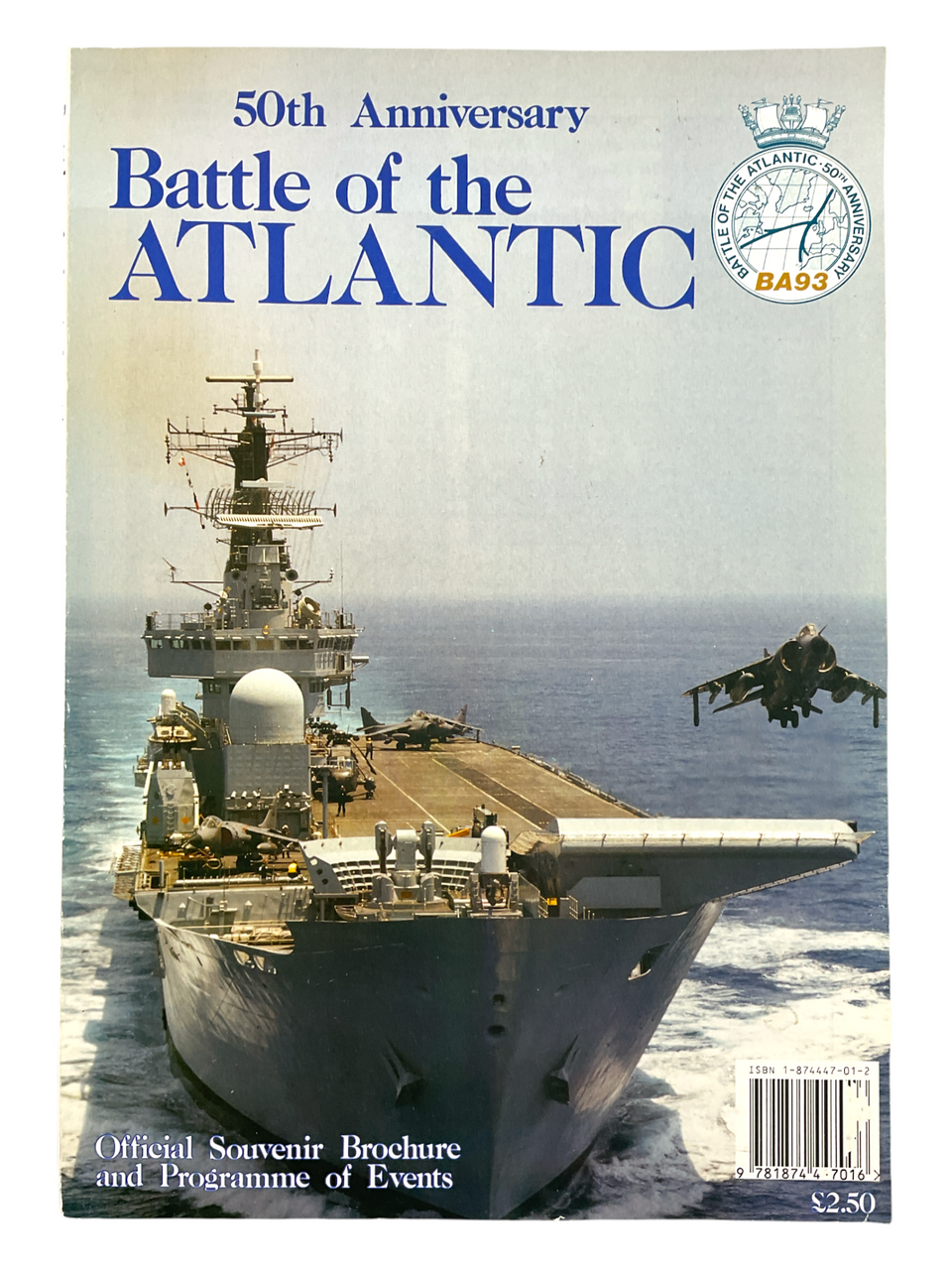 WW2 British German RN RCN Battle Of The Atlantic 50th Anniversary SC Book WW2 British German RN RCN Battle Of The Atlantic 50th Anniversary SC Book