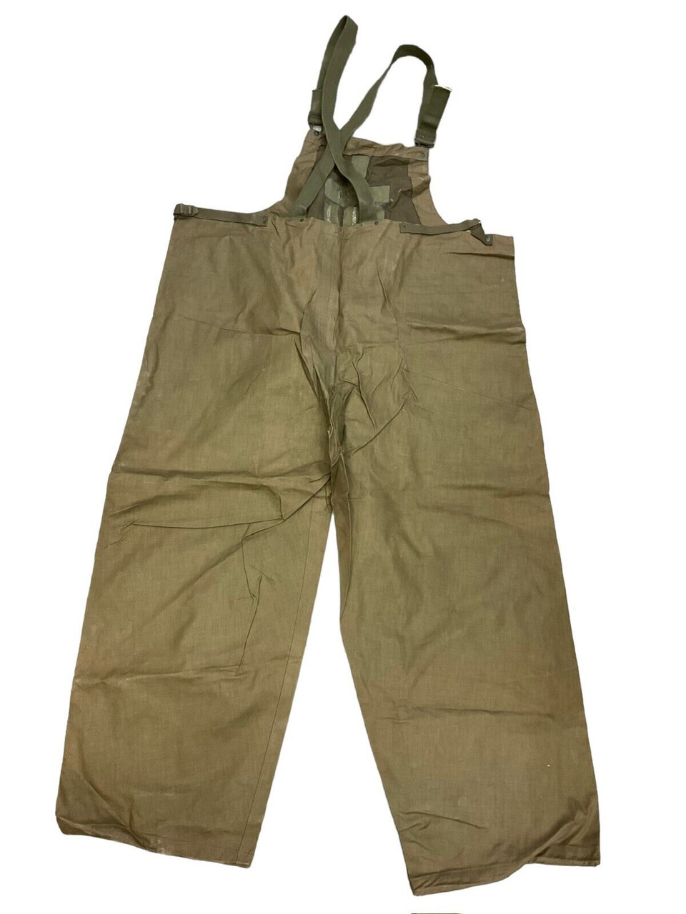 WW2 US USN Navy Rain Pants Trousers Size Extra Large Vintage WW2 US USN Navy Rain Pants Trousers Size Extra Large Vintage