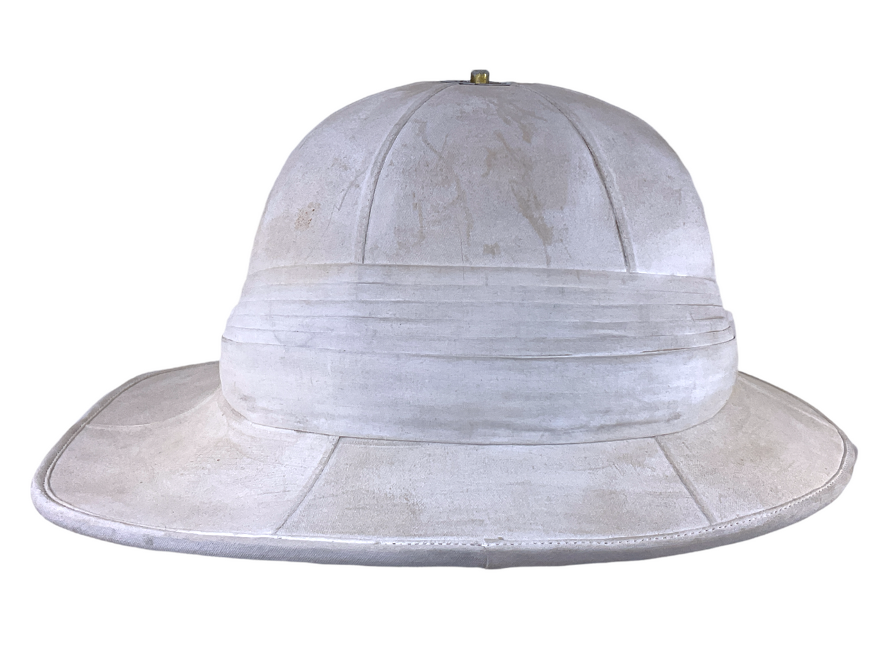 WW2 Canadian British Wolseley Tropical Sun Helmet Size 7 1/8 WW2 Canadian British Wolseley Tropical Sun Helmet Size 7 1/8
