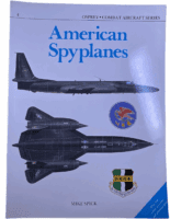 US USAF American Spyplanes Osprey Combat Aircraft Series SC Reference Book US USAF American Spyplanes Osprey Combat Aircraft Series SC Reference Book